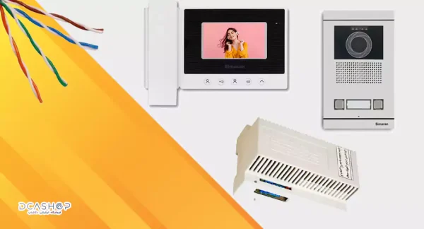نحوه کارکرد پنل آیفون تصویری سیماران مدل فرداد