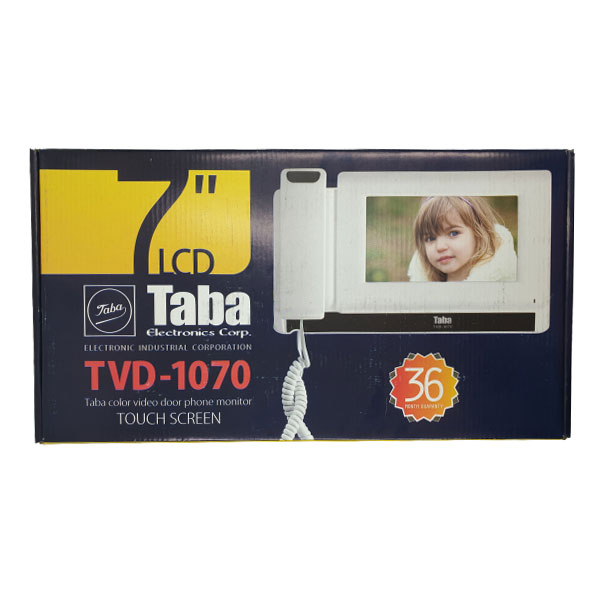 آیفون تصویری تابا مدل TVD-1070I با کارت حافظه 4 گیگ