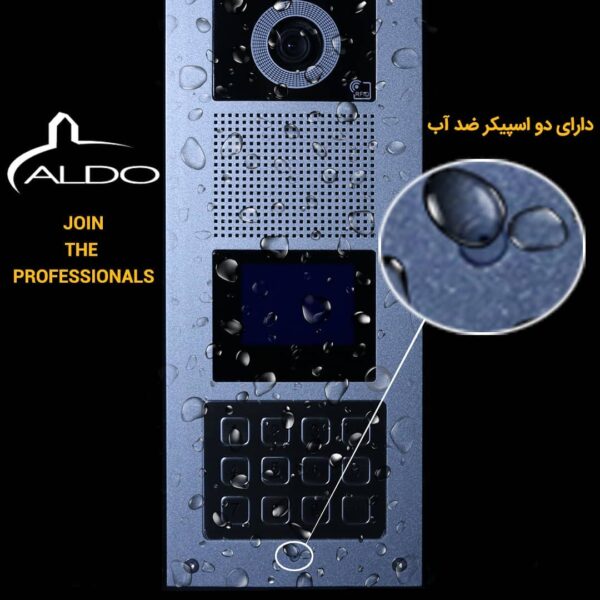 پنل کدینگ آیفون تصویری آلدو مدل AL-200C