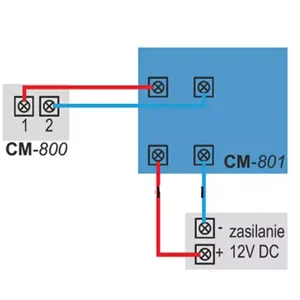 سیم کشی ارتباط داخلی کوماکس مدل CM‐800+801