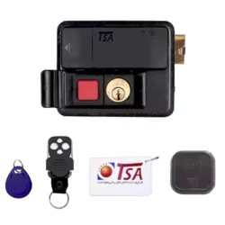 قفل برقی بیرون بازشو هوشمند ریموت دار تسا کلید ساده 7081