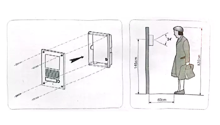 پنل تصویری لمسی برند کامکث DRC NTC T