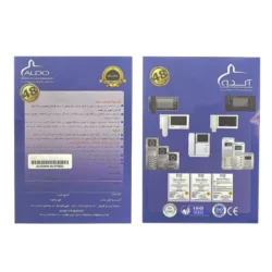 گارانتی پنل آیفون تصویری روکار با دوربین سوزنی آلدو مدل 4CG