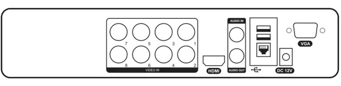 بررسی اجمالی دستگاه دی وی آر 8 کانال تابا مدل TB-DVR8CH-E