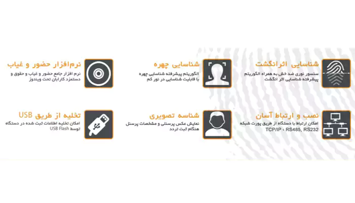 مشخصات دستگاه حضور و غیاب کارابان مدل KTA-630