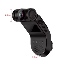ابعاد دوربین پشت آینه ای خودرو جگوار سیم کارت خور T5