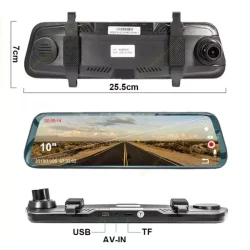 دوربین ثبت وقایع خودرو تاچ جگوار M323-Touch دو دوربین