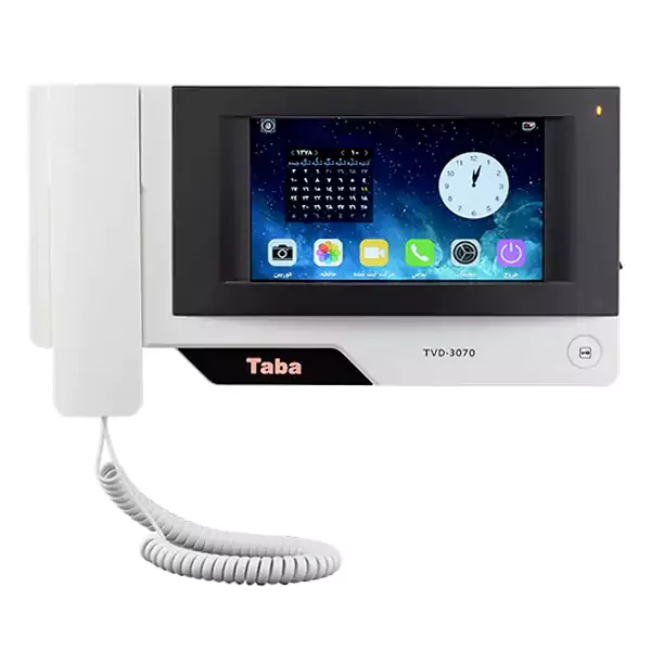 خرید و قیمت آیفون تصویری تابا 7 اینچ 4 ورودی تاچ اسکرین مدل TVD-3070 - دکاشاپ