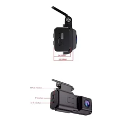 دوربین-خودرو-دو-دوربین-وای-فای-دار-2K-مدل-A13