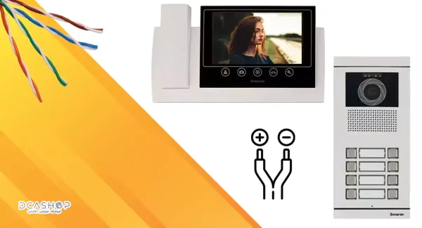 راهنمای نصب آیفون تصویری سیماران مدل HS-72TKM100