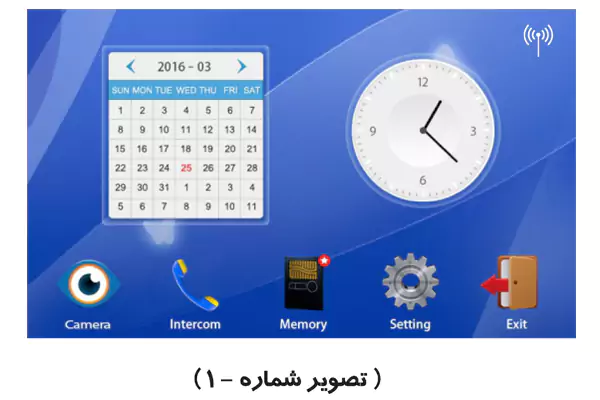 راهنمای نصب آیفون تصویری سیماران 78 وای فای