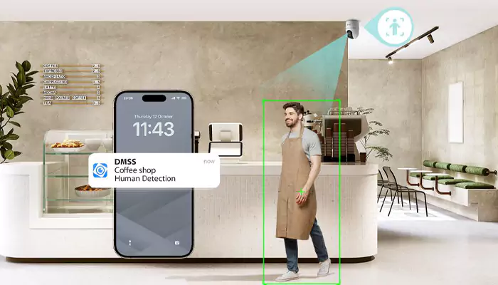 ویژگی های دوربین وایرلس 4 مگاپیکسل داهوا مدل Hero H4A