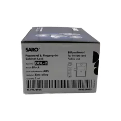 جعبه قفل برقی رمزی اثر انگشتی کمدی سارو مدل DDL-02