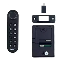 متعلقات قفل برقی رمزی اثر انگشتی کمدی سارو مدل DDL-02