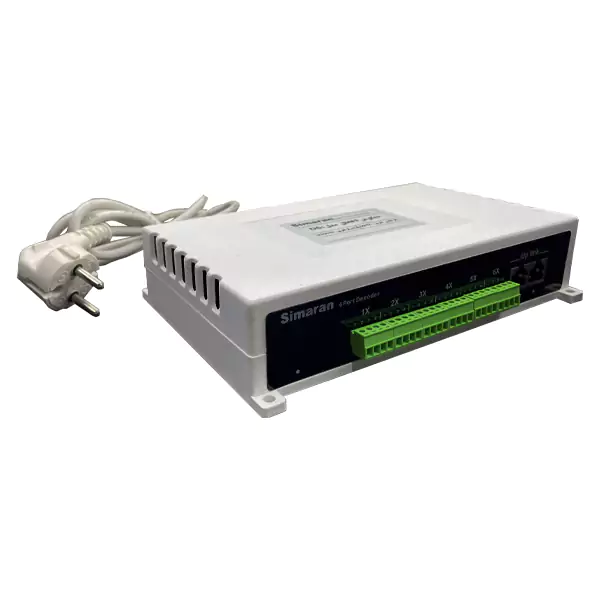 دیکودر آیفون تصویری سیماران HD سری D با رنگ سفید