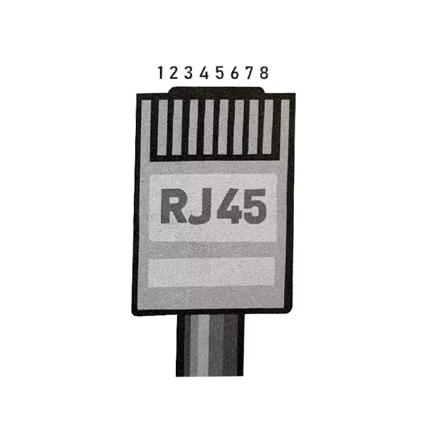روش اتصال کابل شبکه (CAT5/CAT6) به دیکودر