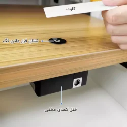 قفل برقی کمدی کارتی تگی Invisible