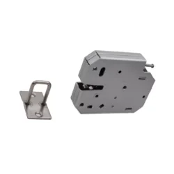 قفل کمدی فلزی روستیک سفید مدل REL-DP311