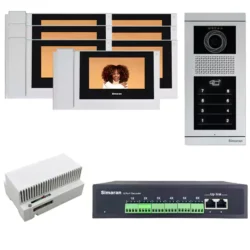 پکیج 6 واحدی آیفون تصویری سیماران مدل 7 اینچ HD