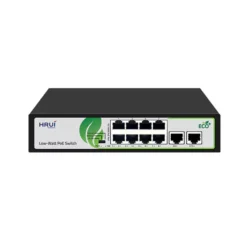 سوئیچ شبکه 8 پورت HRUI POE مدل HR902-AF-82GN