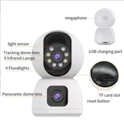 دوربین دو لنزه دام سیم کارتی Skyline S250