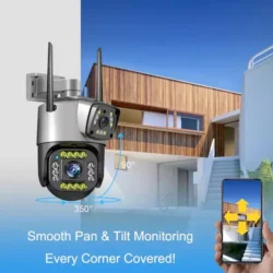 دوربین دو لنزه 3 مگاپیکسلی سیم کارتی SkyLine مدل P45