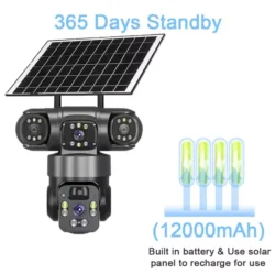 دوربین سیم کارتی 6 مگاپیکسل سولار 3 لنز مدل TZ-3