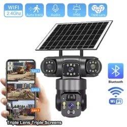 دوربین سیم کارتی 6 مگاپیکسل سولار 3 لنز مدل TZ-3