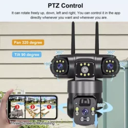 دوربین سیم کارتی 6 مگاپیکسل سولار 3 لنز مدل TZ-3