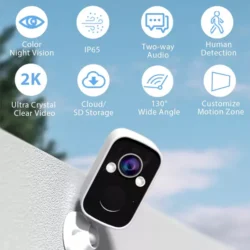 دوربین سیم کارتی پایه مگنتی بی سیم 4G مدل T4