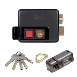 قفل برقی حیاطی داخل بازشو تسا کلید کامپیوتری 7074