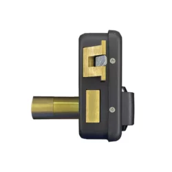 قفل برقی حیاطی ایکسا ایتالیایی راست بازشو(شب بند دار)