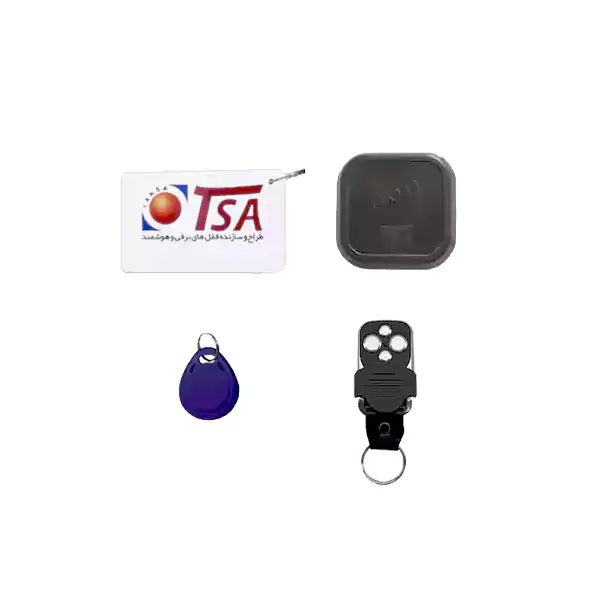 متعلقات قفل برقی هوشمند تسا کلید دوشیار مدل 7073