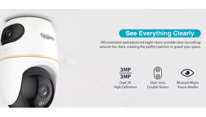 دوربین وایرلس Dahua 3+3 مگاپیکسل Hero مدل H3D 3F