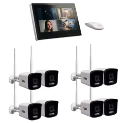 پکیچ دوربین مداربسته بیسیم 8 کانال 3 مگاپیکسل تابا کمرامکس