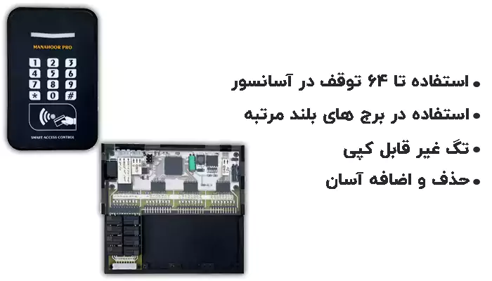 2 به روزترین مدل های اکسس کنترل ماناهور با امکانات ویژه
