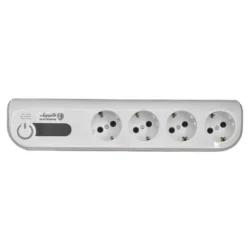 محافظ برق سوما الکتروپیک 4 خانه با دو پورت USB ایرانی