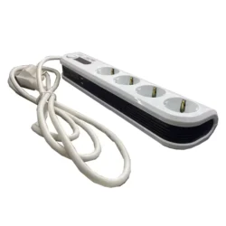 محافظ برق سوما الکتروپیک 4 خانه با دو پورت USB Iran